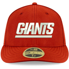 NFL New York Giants Omaha Throwback Low Profile 59FIFTY Fitted Hat