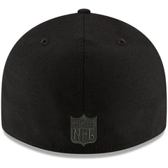 NFL Kansas City Chiefs Alternate Logo Black on Black Low Profile 59FIFTY II Fitted Hat