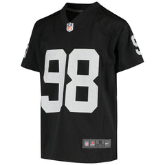 NFL Las Vegas Raiders Maxx Crosby  Youth Game Jersey