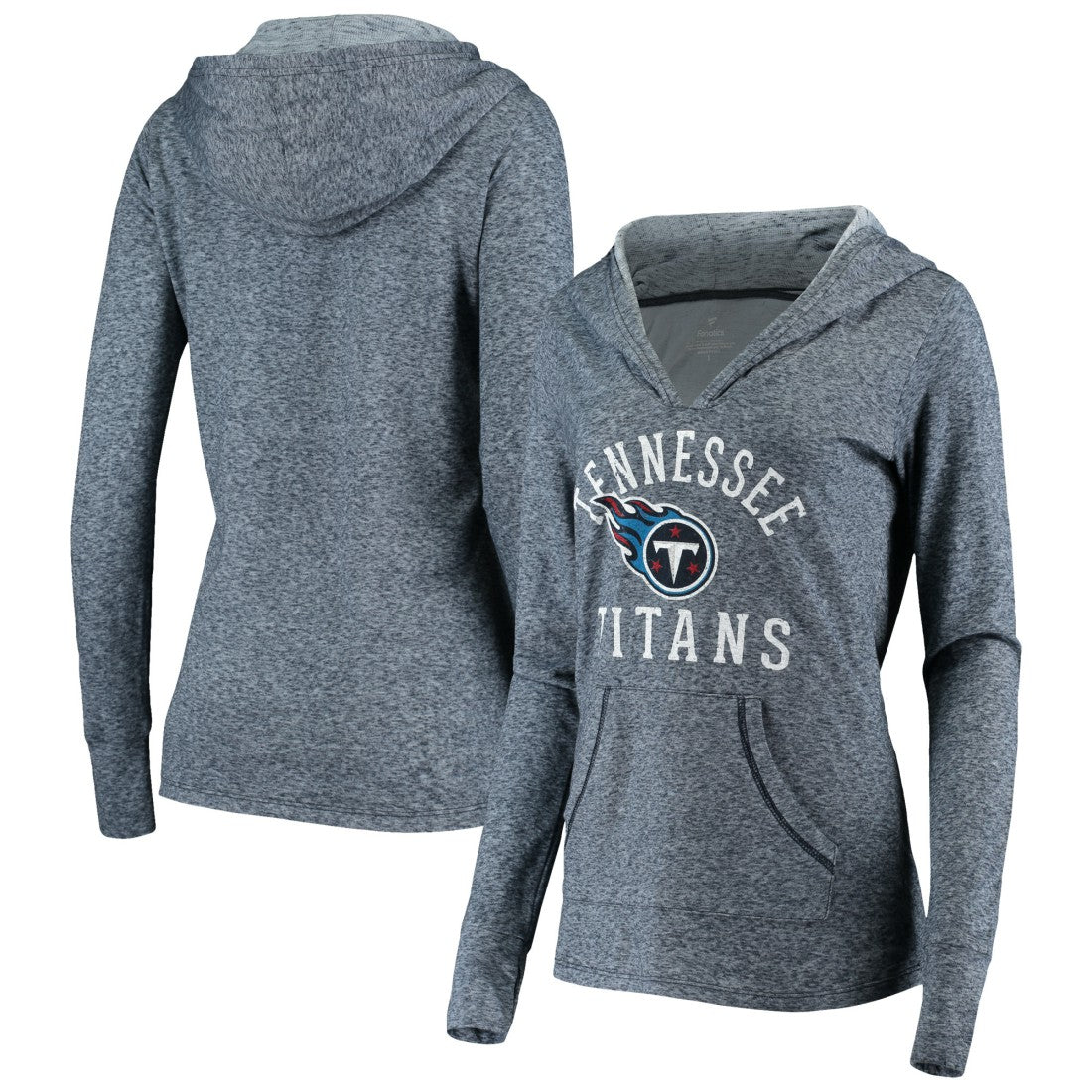 NFL Tennessee Titans Women's Doubleface Slub Pullover Hoodie