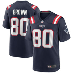 NFL New England Patriots Troy Brown  Game Retired Player Jersey