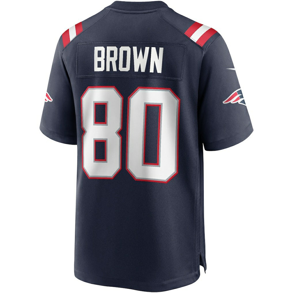 NFL New England Patriots Troy Brown  Game Retired Player Jersey