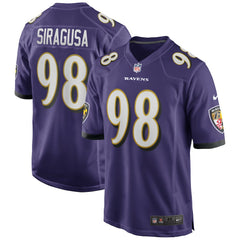 NFL Baltimore Ravens Tony Siragusa  Game Retired Player Jersey