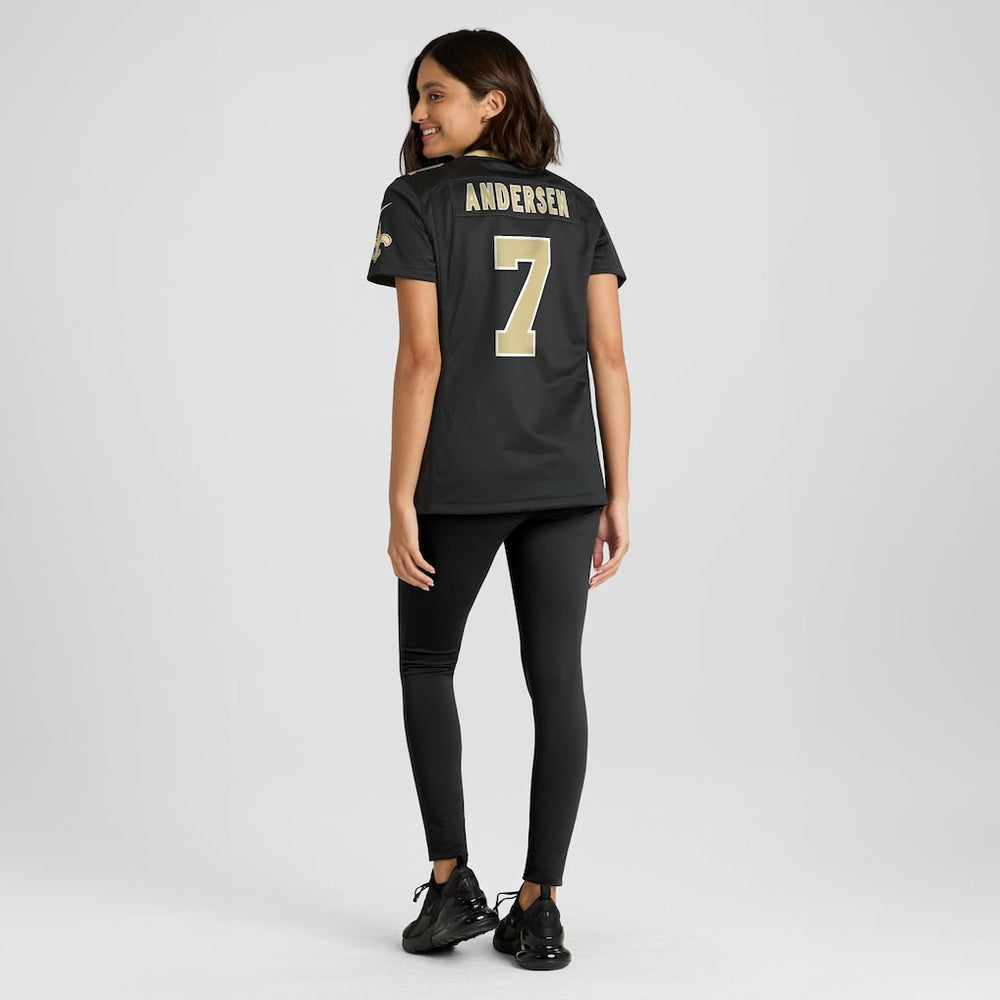 NFL New Orleans Saints Morten Andersen  Women's Game Retired Player Jersey