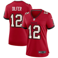 NFL Tampa Bay Buccaneers Trent Dilfer  Women's Game Retired Player Jersey