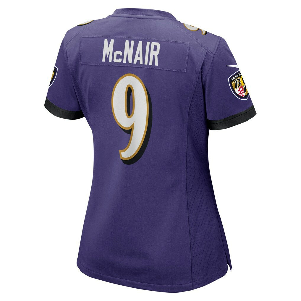 NFL Baltimore Ravens Steve McNair  Women's Game Retired Player Jersey