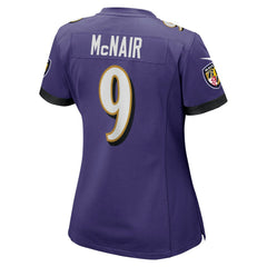 NFL Baltimore Ravens Steve McNair  Women's Game Retired Player Jersey