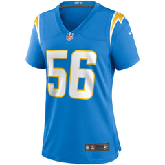 NFL Los Angeles Chargers Shawne Merriman  Women's Game Retired Player Jersey