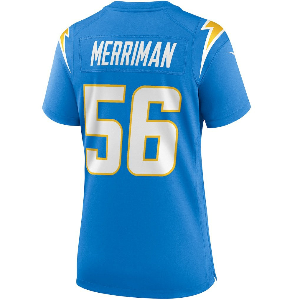 NFL Los Angeles Chargers Shawne Merriman  Women's Game Retired Player Jersey