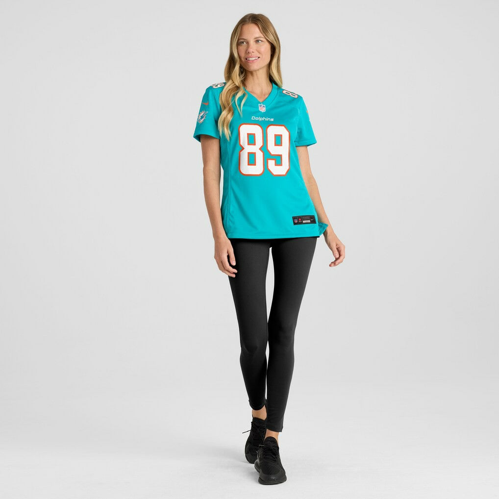 NFL Miami Dolphins Nat Moore  Women's Game Retired Player Jersey