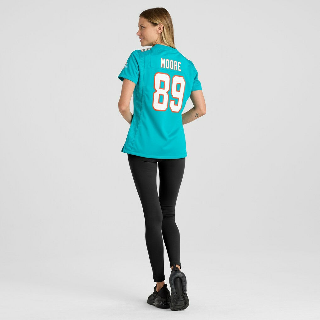 NFL Miami Dolphins Nat Moore  Women's Game Retired Player Jersey