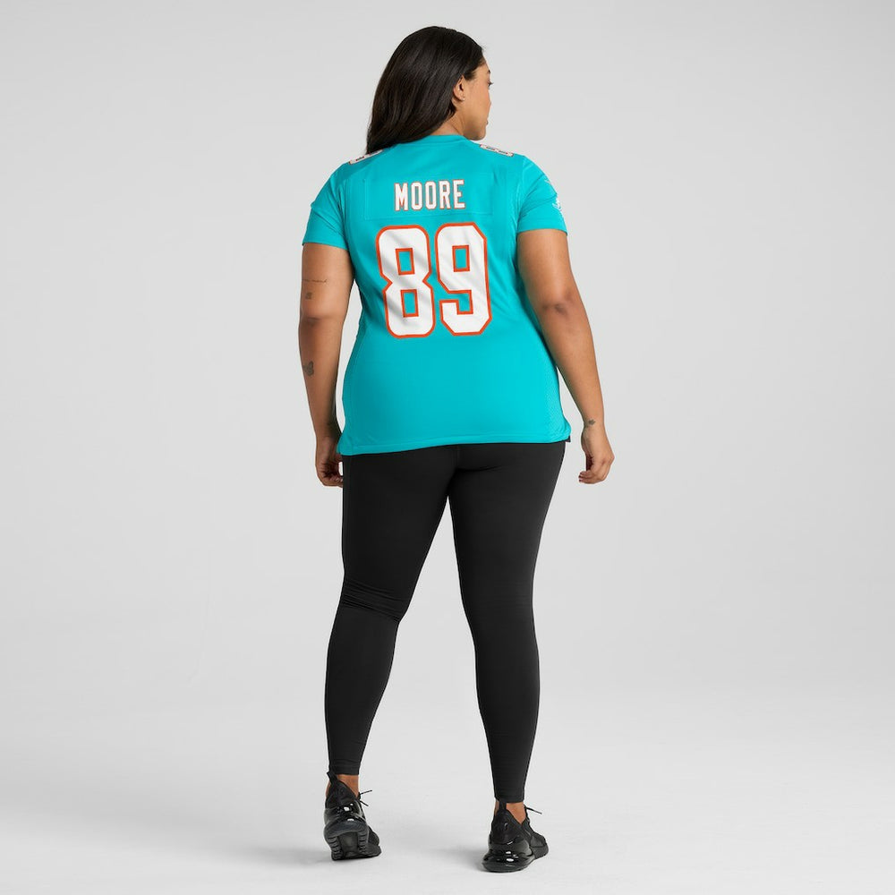 NFL Miami Dolphins Nat Moore  Women's Game Retired Player Jersey