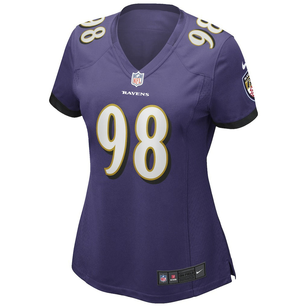 NFL Baltimore Ravens Tony Siragusa  Women's Game Retired Player Jersey