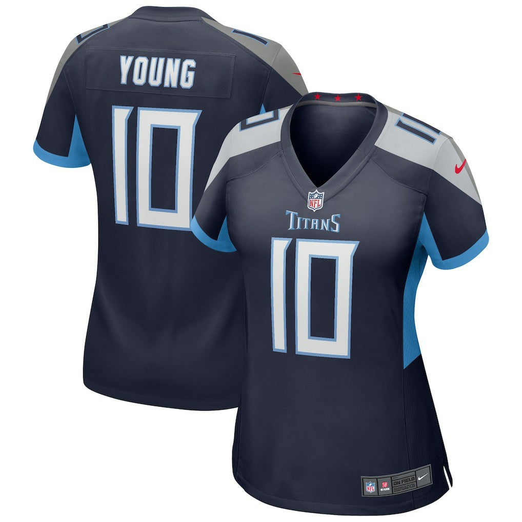 NFL Tennessee Titans Vince Young  Women's Game Retired Player Jersey