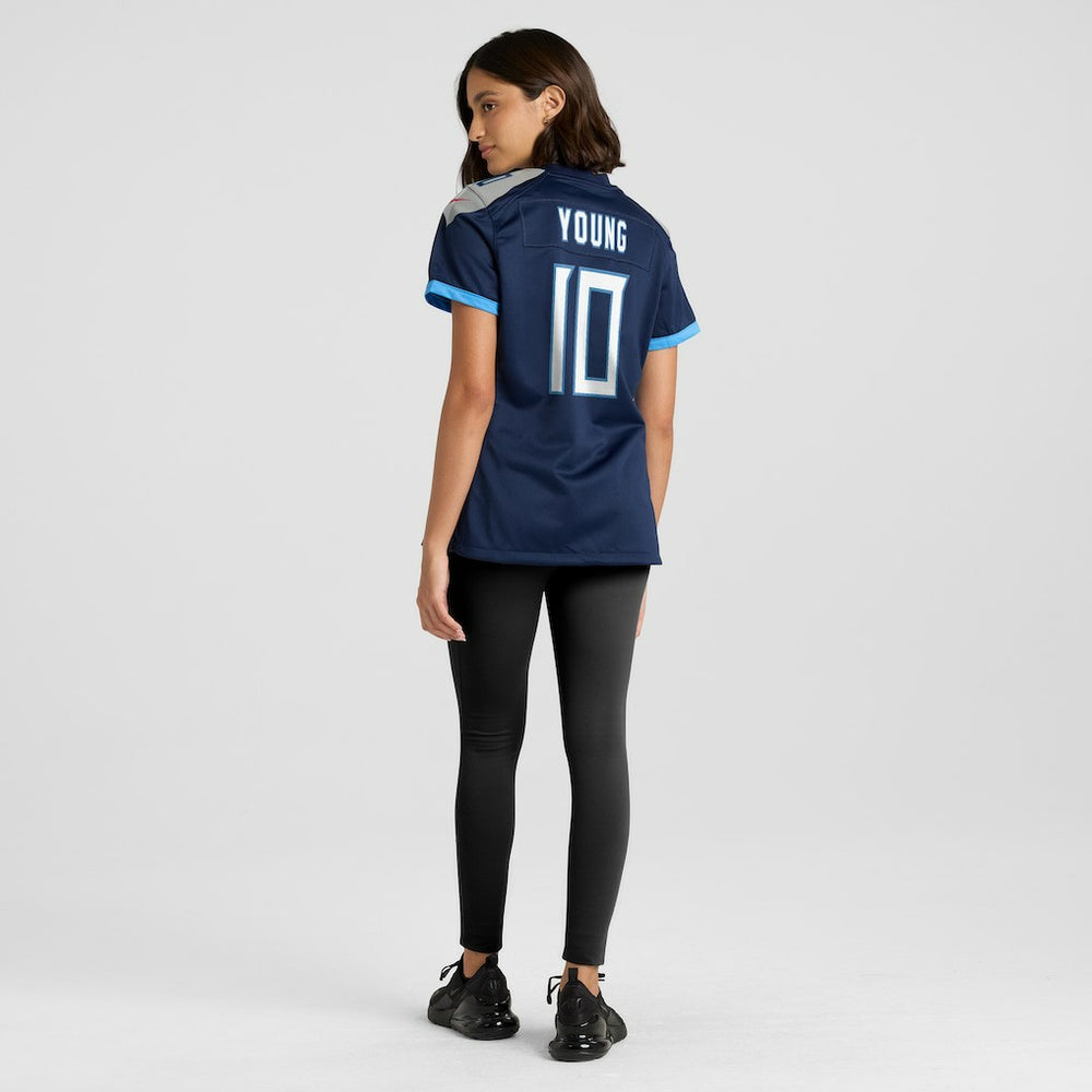 NFL Tennessee Titans Vince Young  Women's Game Retired Player Jersey