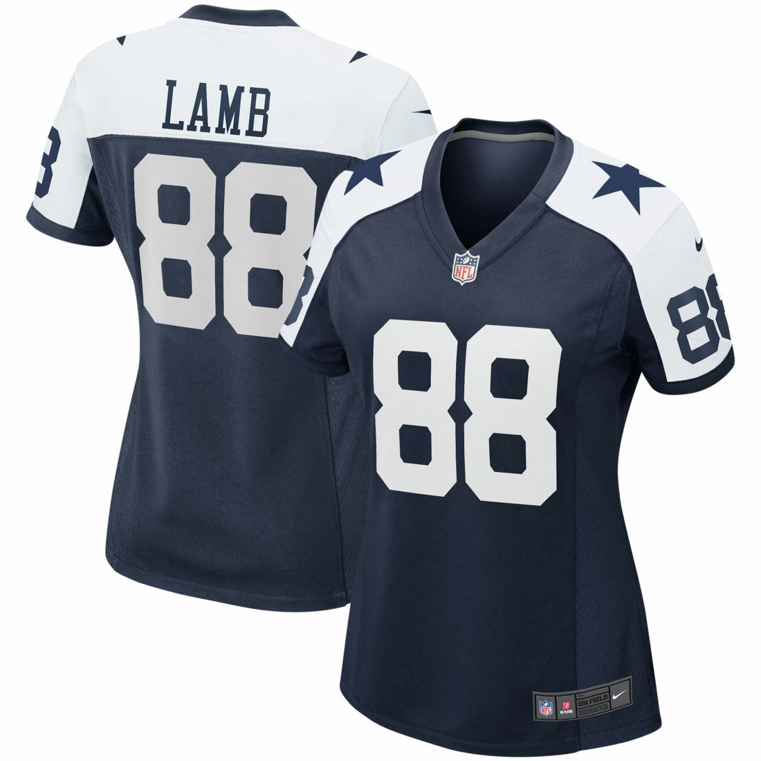 NFL Dallas Cowboys CeeDee Lamb  Women's Alternate Game Team Jersey