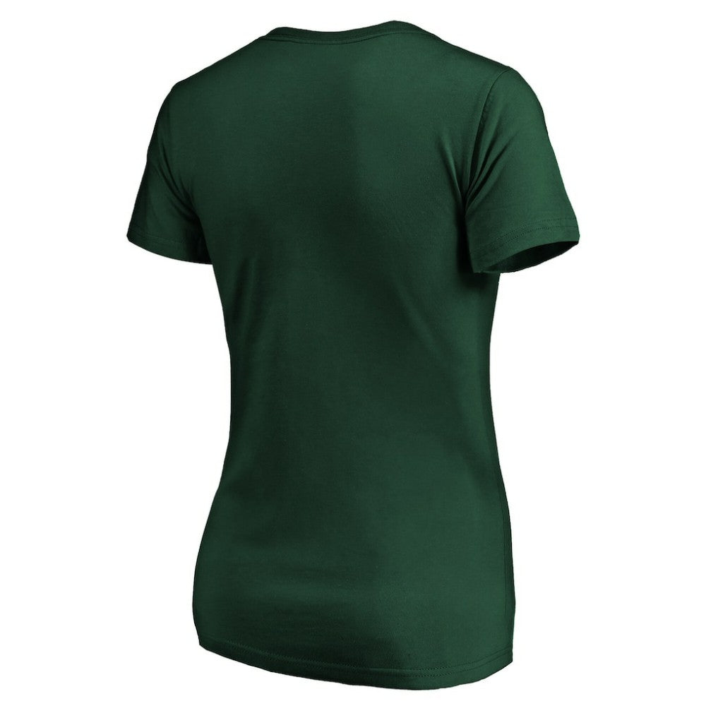 Minnesota Wild Women's Drop the Puck V-Neck T-Shirt