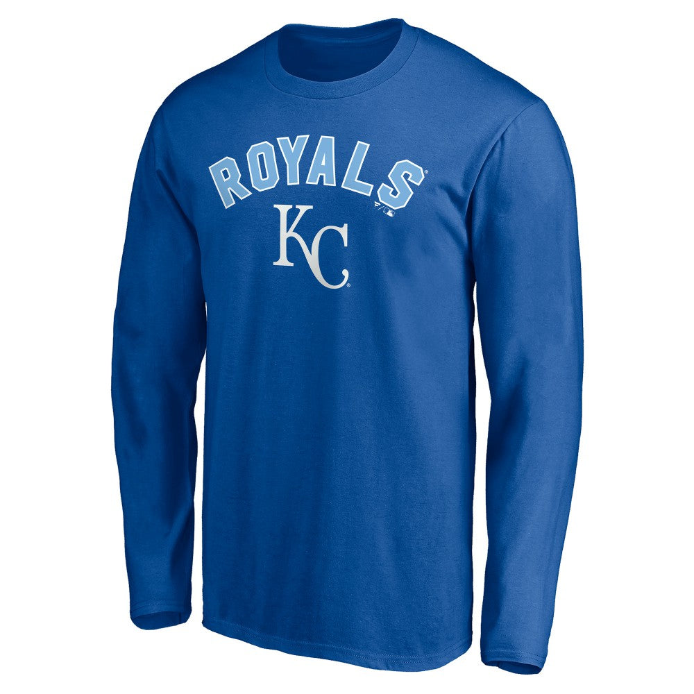 Kansas City Royals Personalized Winning Streak Name & Number Long Sleeve T-Shirt - Royal