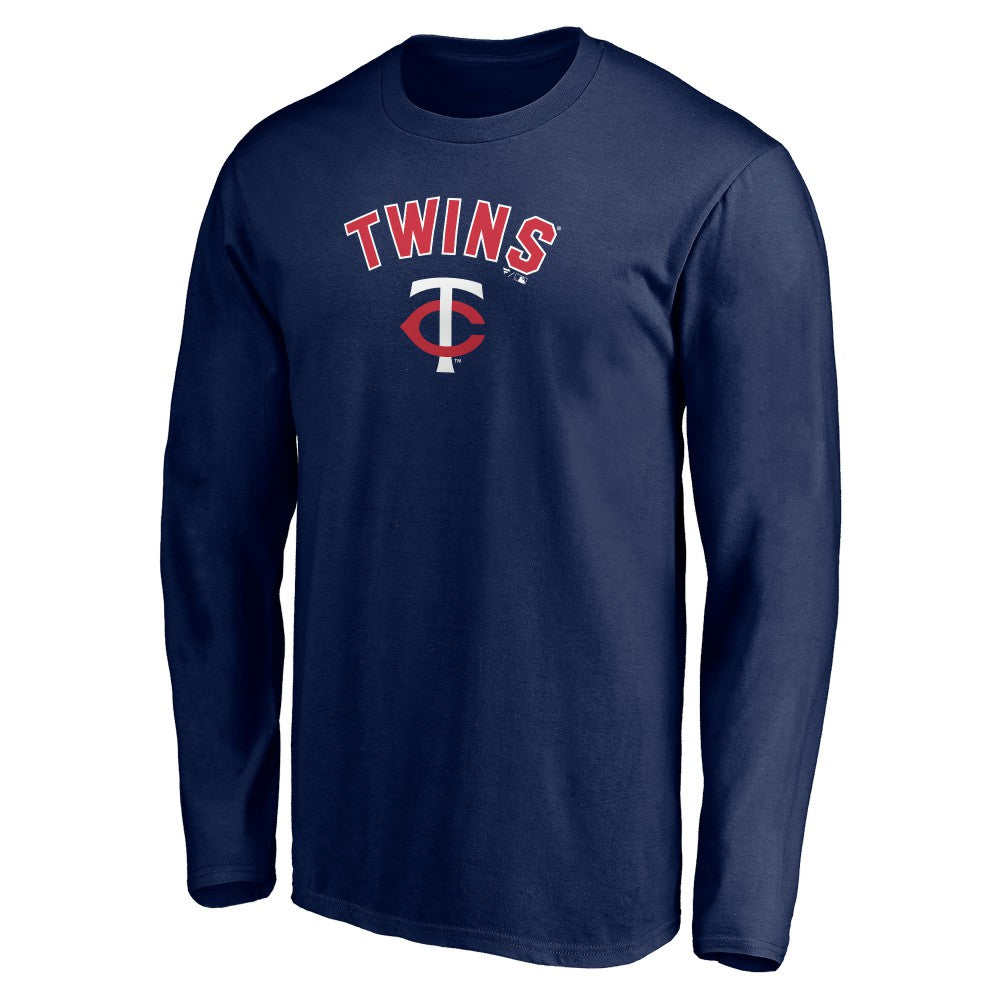Minnesota Twins Personalized Winning Streak Name & Number Long Sleeve T-Shirt - Navy