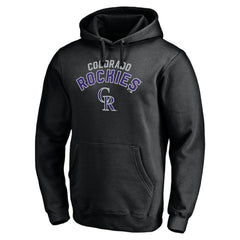 Colorado Rockies Personalized Winning Streak Name & Number Pullover Hoodie - Black