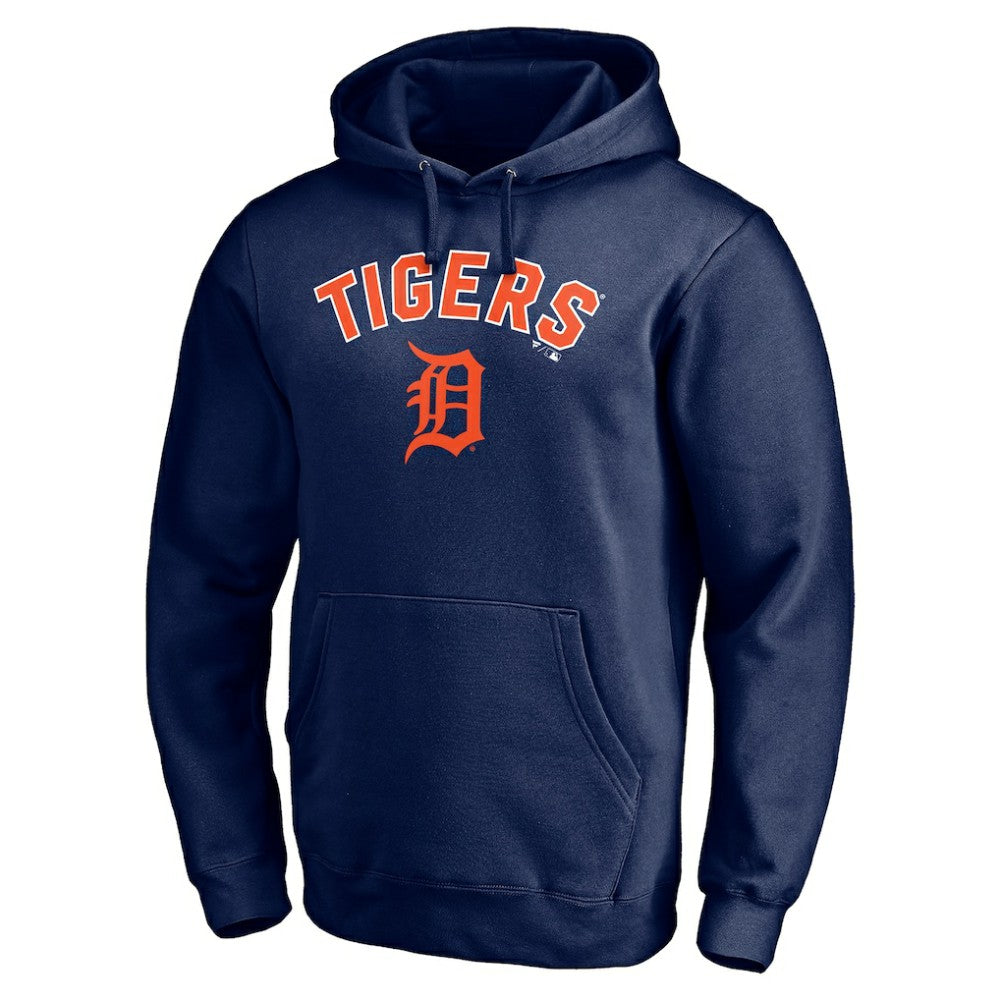 Detroit Tigers Personalized Winning Streak Name & Number Pullover Hoodie - Navy