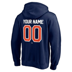 Detroit Tigers Personalized Winning Streak Name & Number Pullover Hoodie - Navy