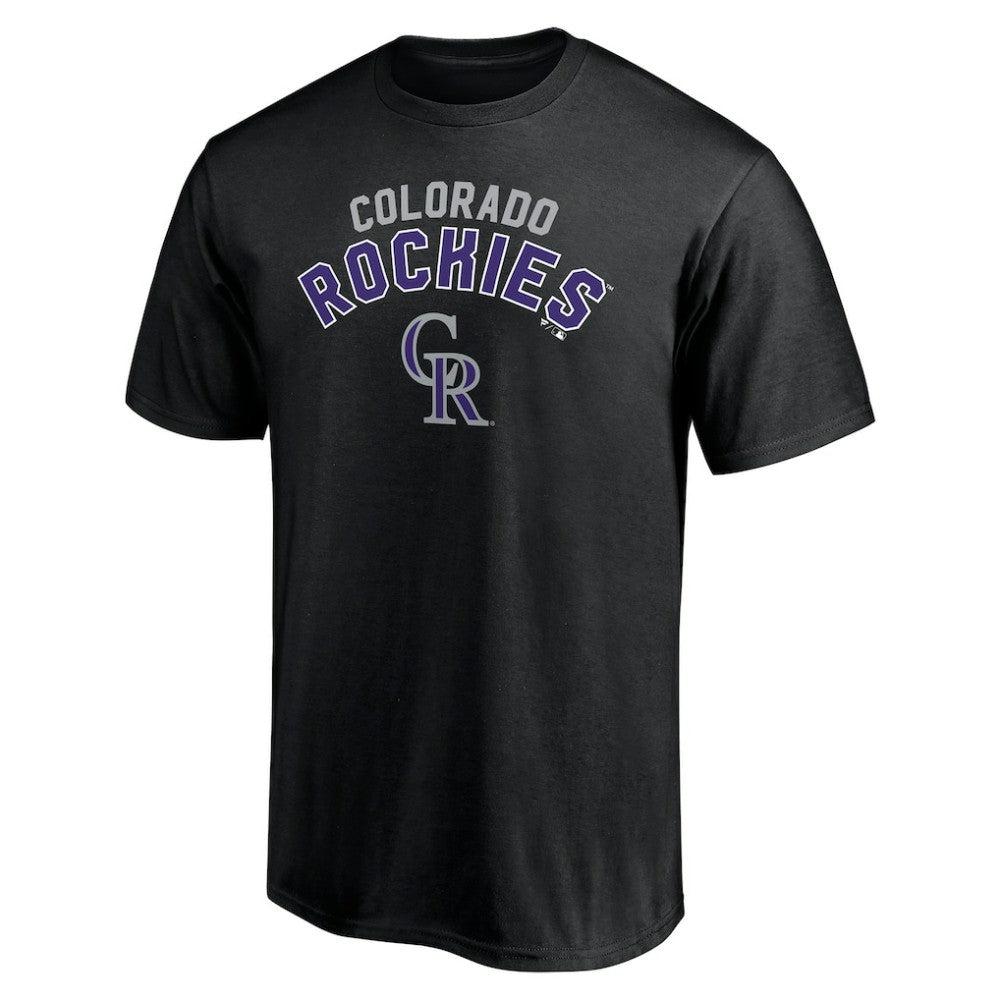 Colorado Rockies Personalized Team Winning Streak Name & Number T-Shirt - Black