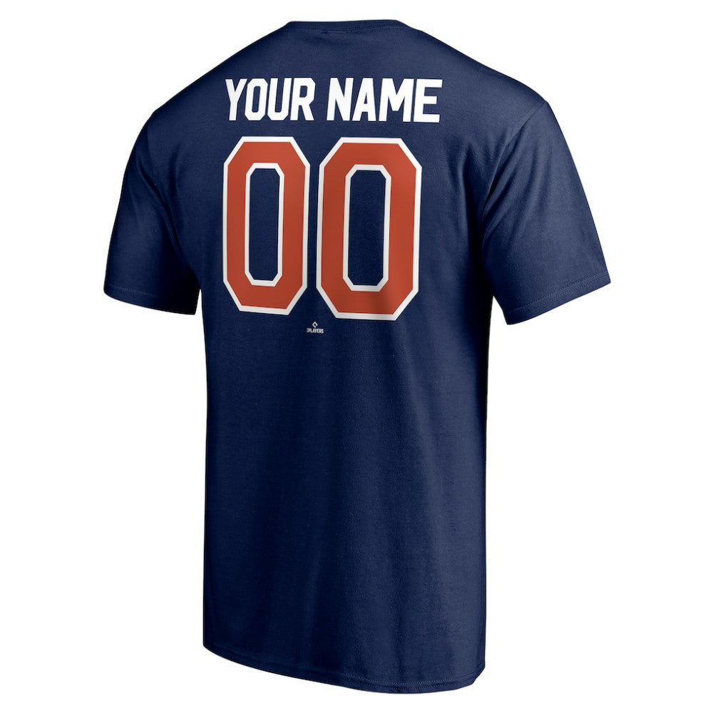 Houston Astros Personalized Team Winning Streak Name & Number T-Shirt - Navy