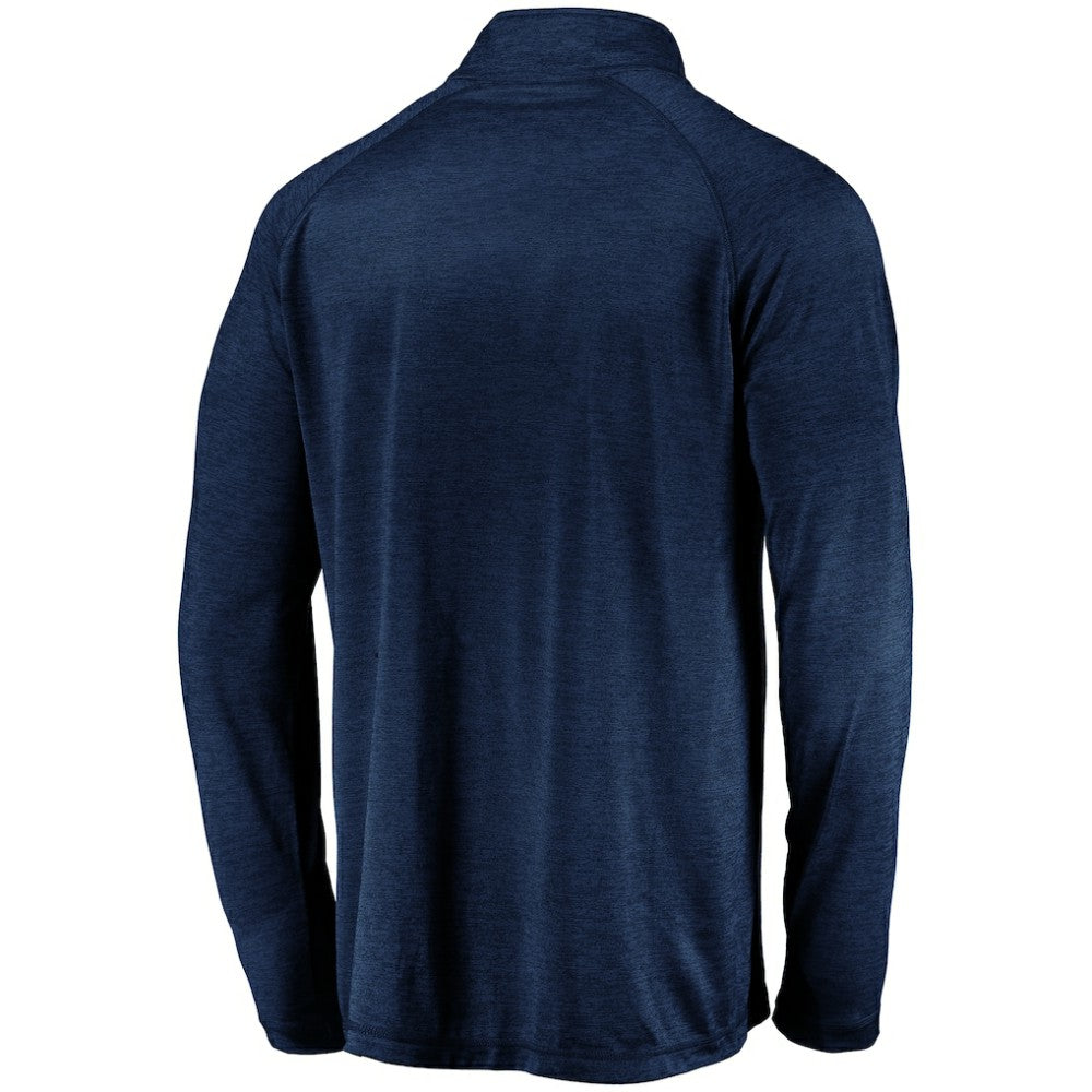 Seattle Kraken Fanatics Primary Logo Quarter-Zip Pullover Fleece Jacket