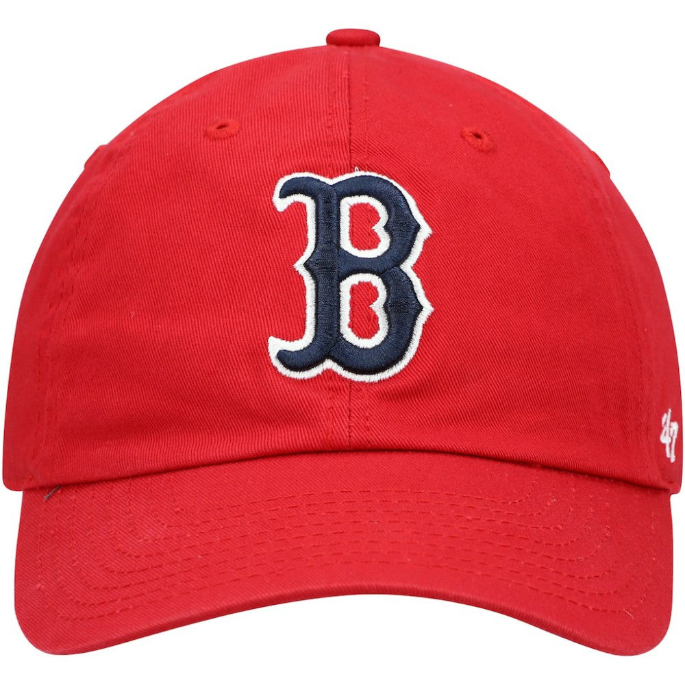 Boston Red Sox Clean Up Adjustable Hat - Red | 47 brand