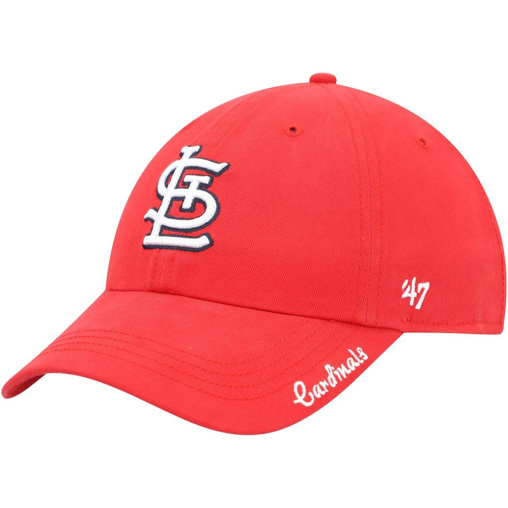 St. Louis Cardinals Women's Miata Clean-Up Adjustable Hat - Red | 47 brand