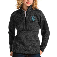 Seattle Kraken Antigua Women's Fortune Half-Zip Sweatshirt