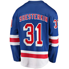 Igor Shesterkin New York Rangers Fanatics Home Breakaway Player Jersey
