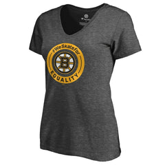 Boston Bruins Women's #WeSkateFor V-Neck T-Shirt