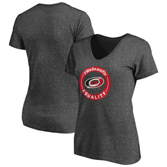 Carolina Hurricanes Women's #WeSkateFor V-Neck T-Shirt