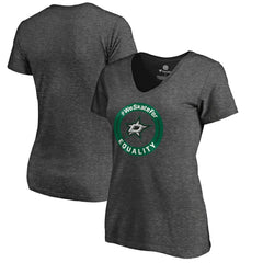 Dallas Stars Women's #WeSkateFor V-Neck T-Shirt