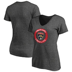 Florida Panthers Women's #WeSkateFor V-Neck T-Shirt