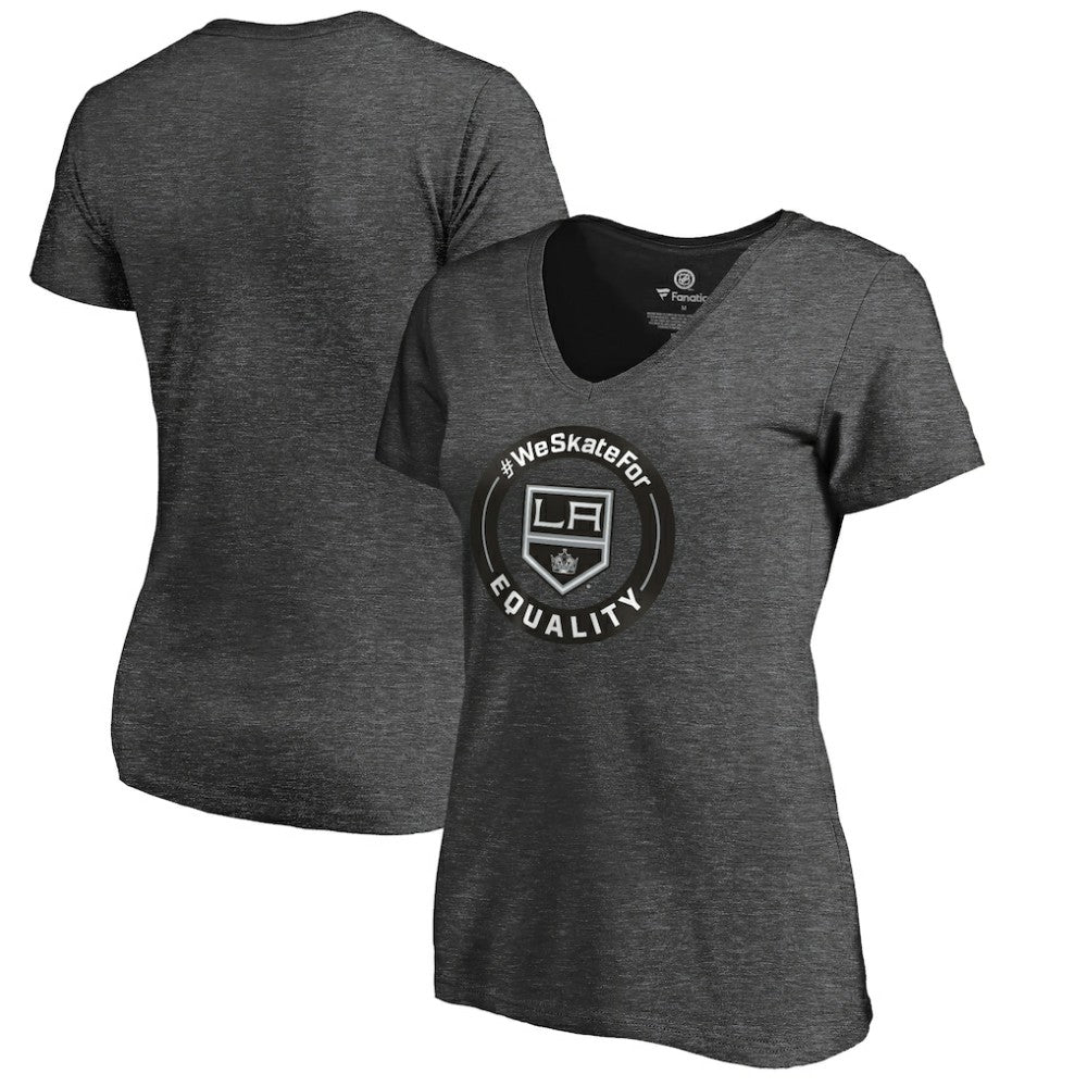 Los Angeles Kings Women's #WeSkateFor V-Neck T-Shirt