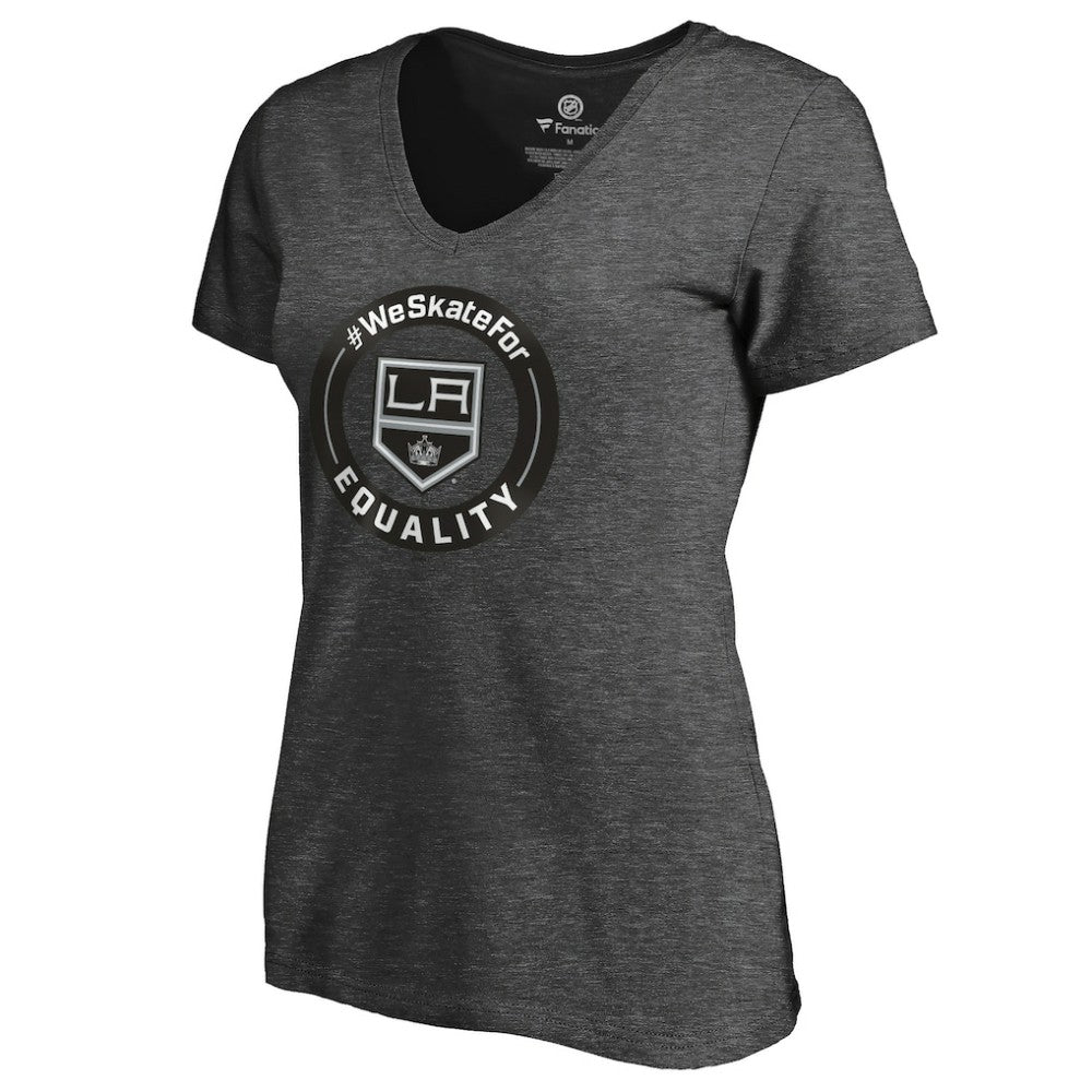 Los Angeles Kings Women's #WeSkateFor V-Neck T-Shirt