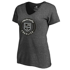 Los Angeles Kings Women's #WeSkateFor V-Neck T-Shirt