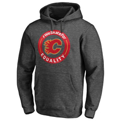 Calgary Flames #WeSkateFor Pullover Hoodie
