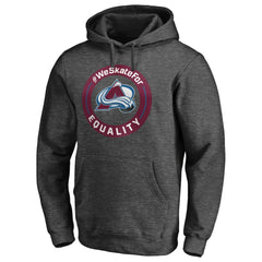 Colorado Avalanche #WeSkateFor Pullover Hoodie