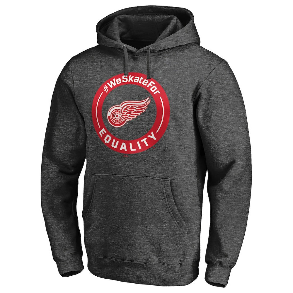 Detroit Red Wings #WeSkateFor Pullover Hoodie