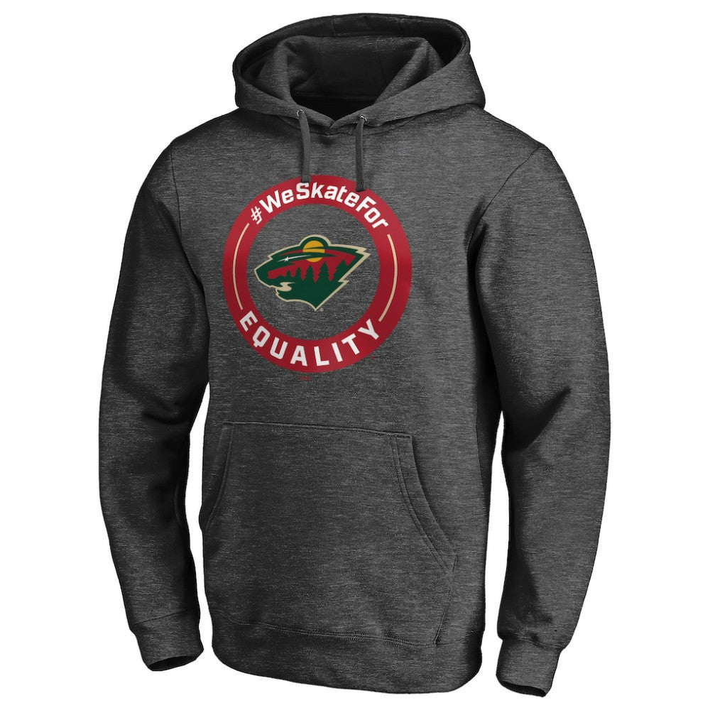 Minnesota Wild #WeSkateFor Pullover Hoodie