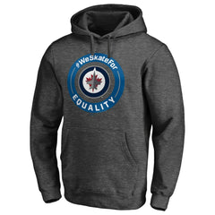 Winnipeg Jets #WeSkateFor Pullover Hoodie