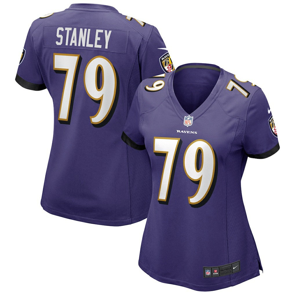 NFL Baltimore Ravens Ronnie Stanley  Women's Game Jersey