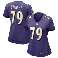 NFL Baltimore Ravens Ronnie Stanley  Women's Game Jersey
