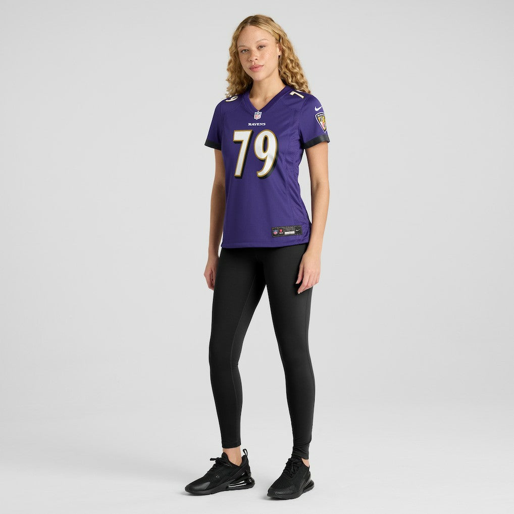NFL Baltimore Ravens Ronnie Stanley  Women's Game Jersey