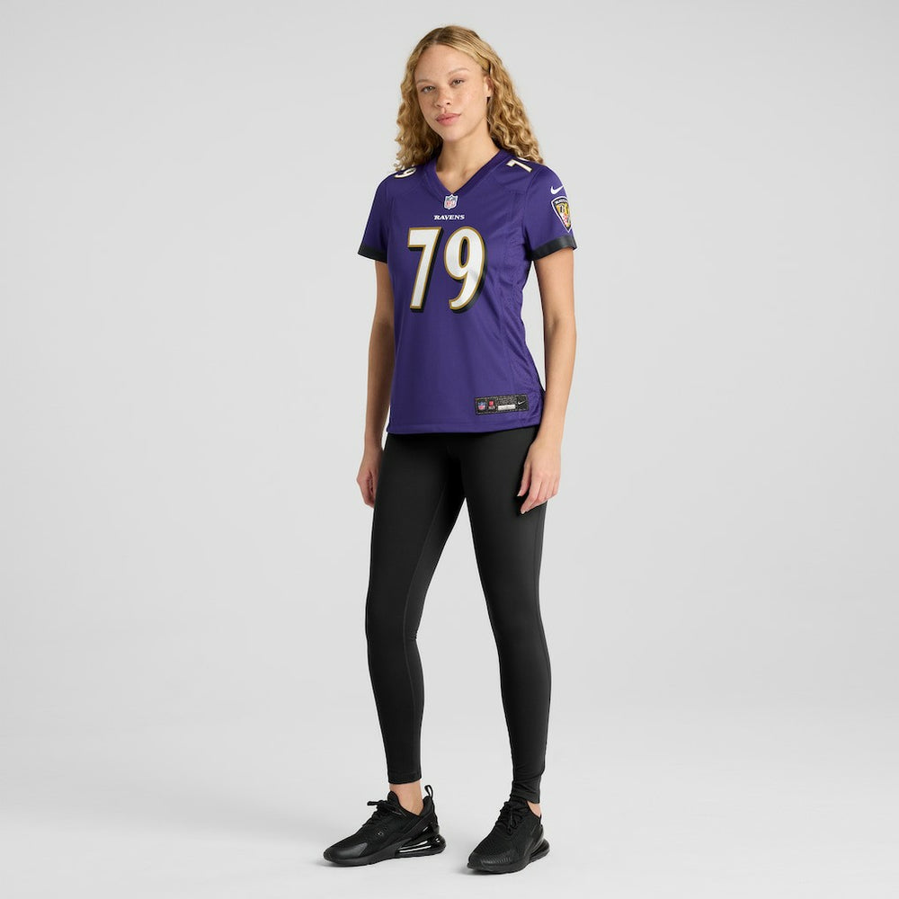 NFL Baltimore Ravens Ronnie Stanley  Women's Game Jersey