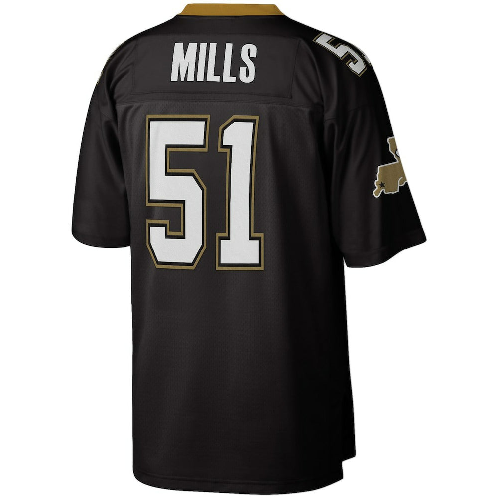 NFL New Orleans Saints Sam Mills  Legacy Replica Jersey